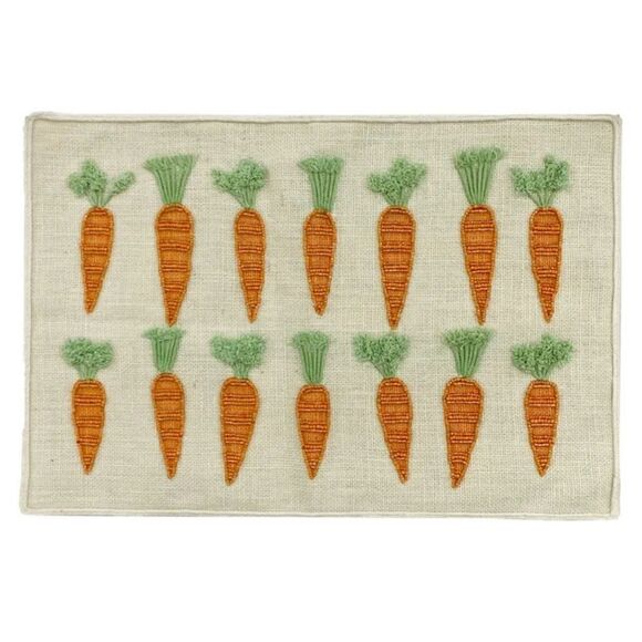 Beaded Spring Summer Table Runner and Placemat Set, New - Picture 9 of 12